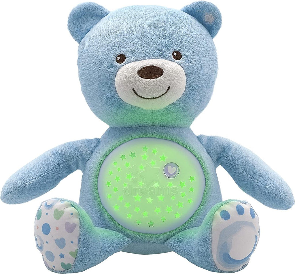 Chicco - Chicco Knuffel projector baby bear first dreams blauw