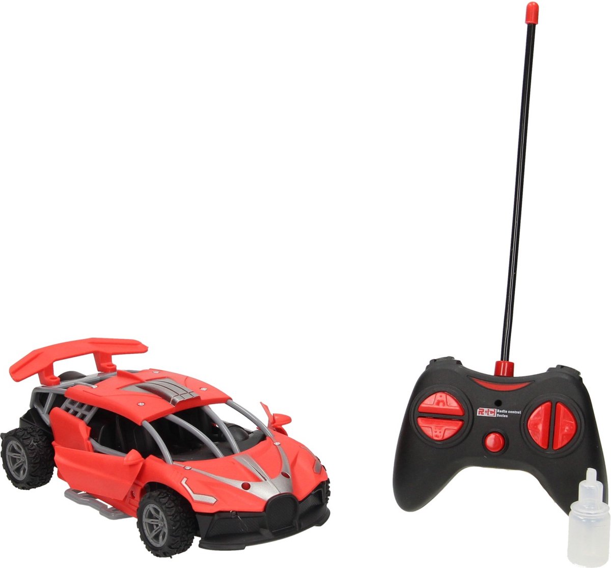 Lobbes Speelgoed- Lobbes SpeelgoedRc auto multifunctie rood