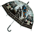 Undercover - Undercover star wars paraplu voor kinderen - kleurrijke kinderparaplu.