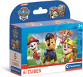 Clementoni - 6 blokken puzzel - paw patrol - 6 afbeeldingen - vanaf 2 jaar