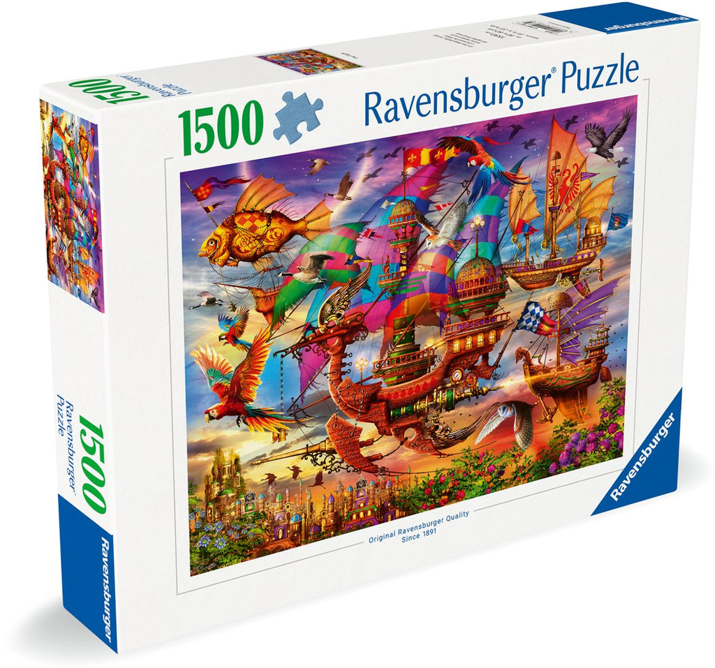 Ravensburger - puzzel the flight - legpuzzel - 1500 stukjes