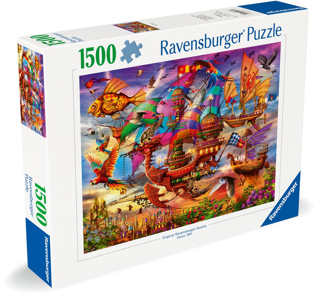 Ravensburger - puzzel the flight - legpuzzel - 1500 stukjes