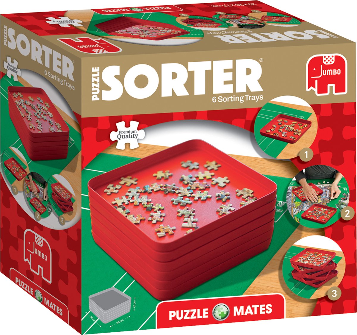 Jumbo - Puzzle mates - puzzel sorteer
