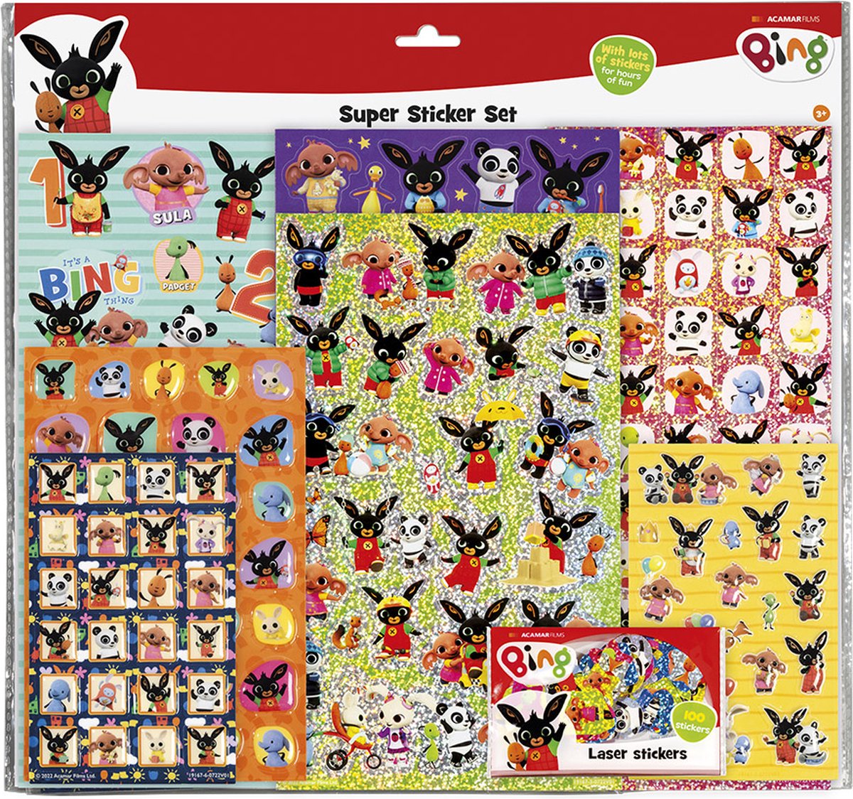Totum - Totum Super stickerset - bing
