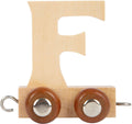 Small foot - houten lettertrein - f - 12 stuks