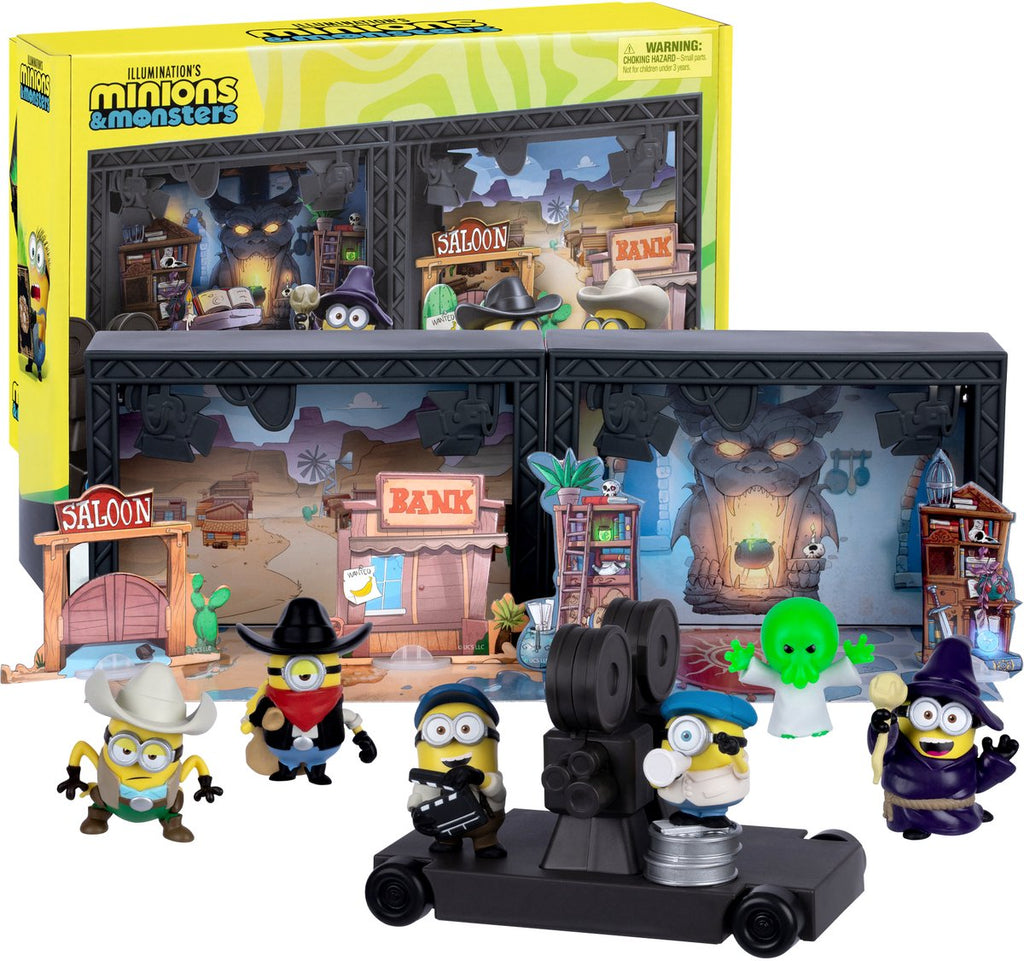Moose toys minions monsters 6 mini figuren