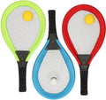 Lobbes speelgoed bv soft tennis en badmintonset speelgoed voor kinderen multi kleuren.