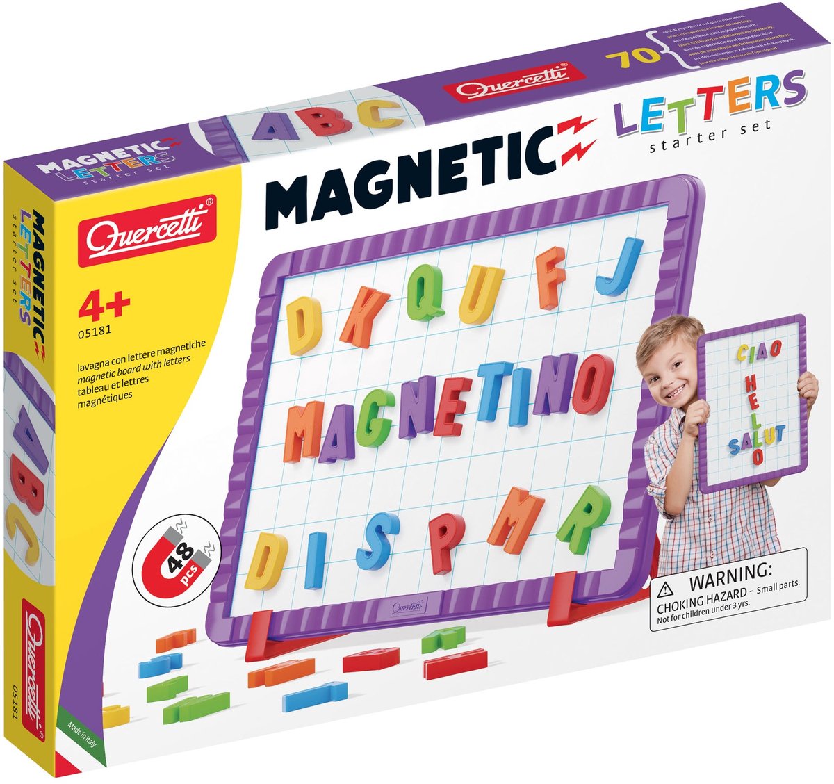 Quercetti - magneetbord basic letters