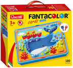 Quercetti - mozaïek speelgoed dieren - fantacolor 180dlg creatief.