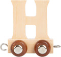 Small foot - houten lettertrein - h - 12 stuks