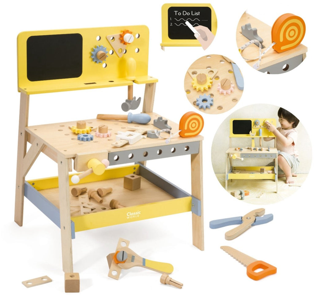 Classic World - houten werkbank modern 42dlg.