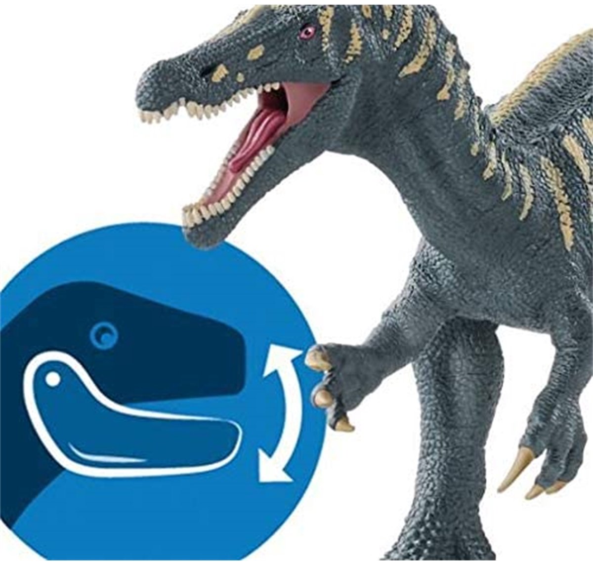 Schleich dinosaurus - baryonyx - speelfiguur - kinderspeelgoed voor jongens en meisjes - 4 tot 12 jaar