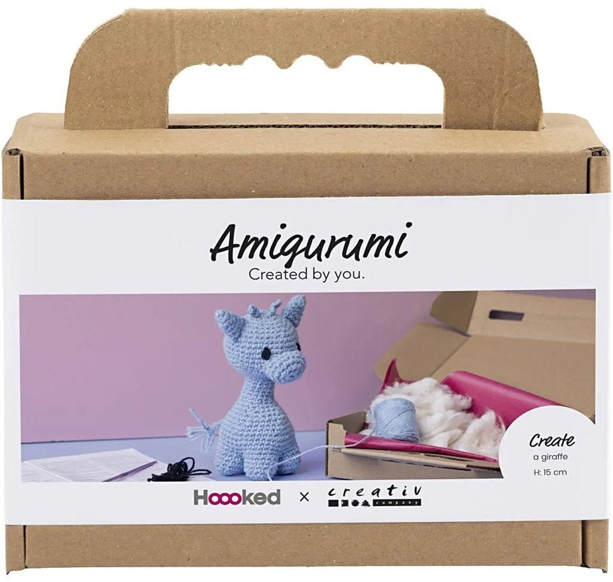 Creativ company hobbyset amigurumi giraf