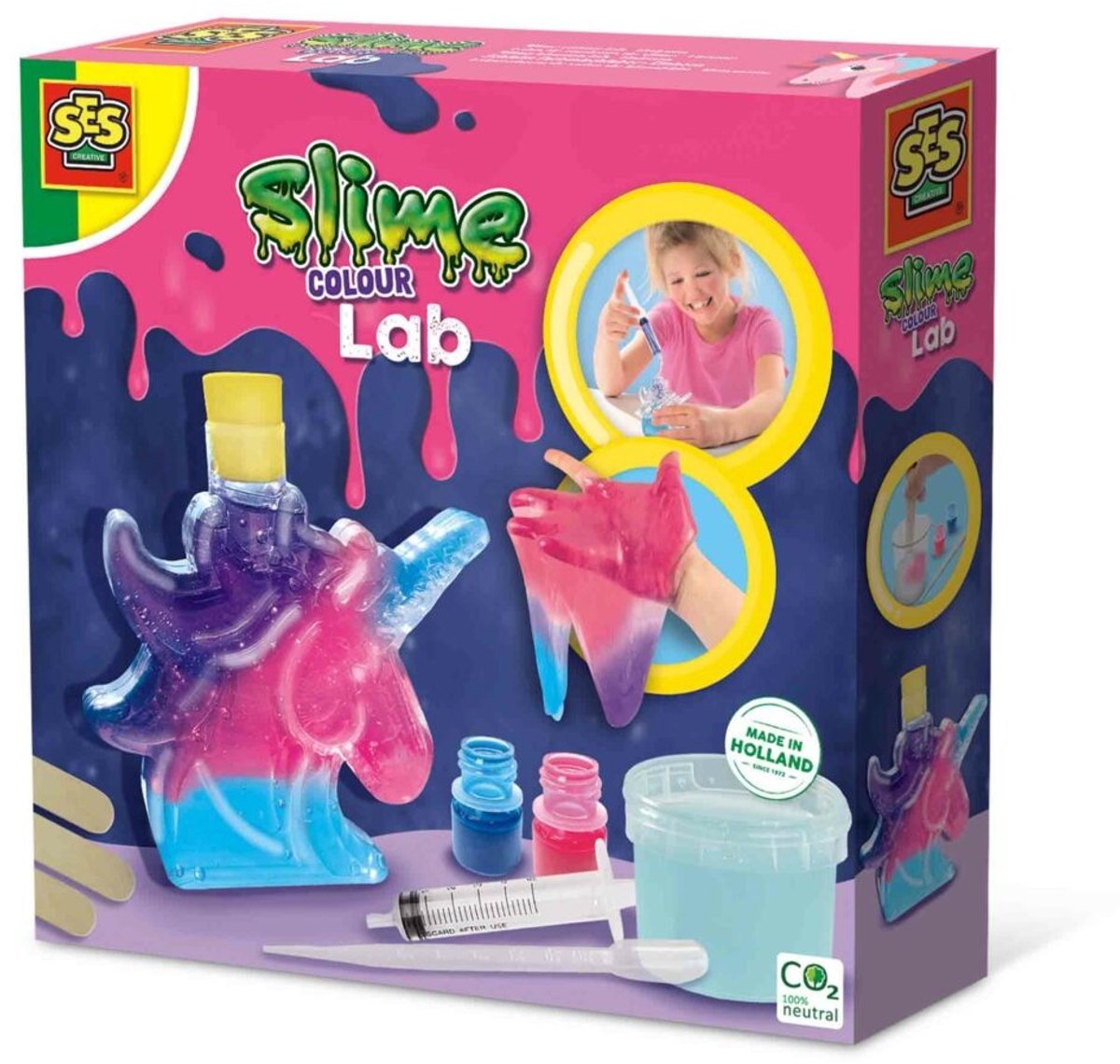 Ses creative ses slime - kleur lab unicorn