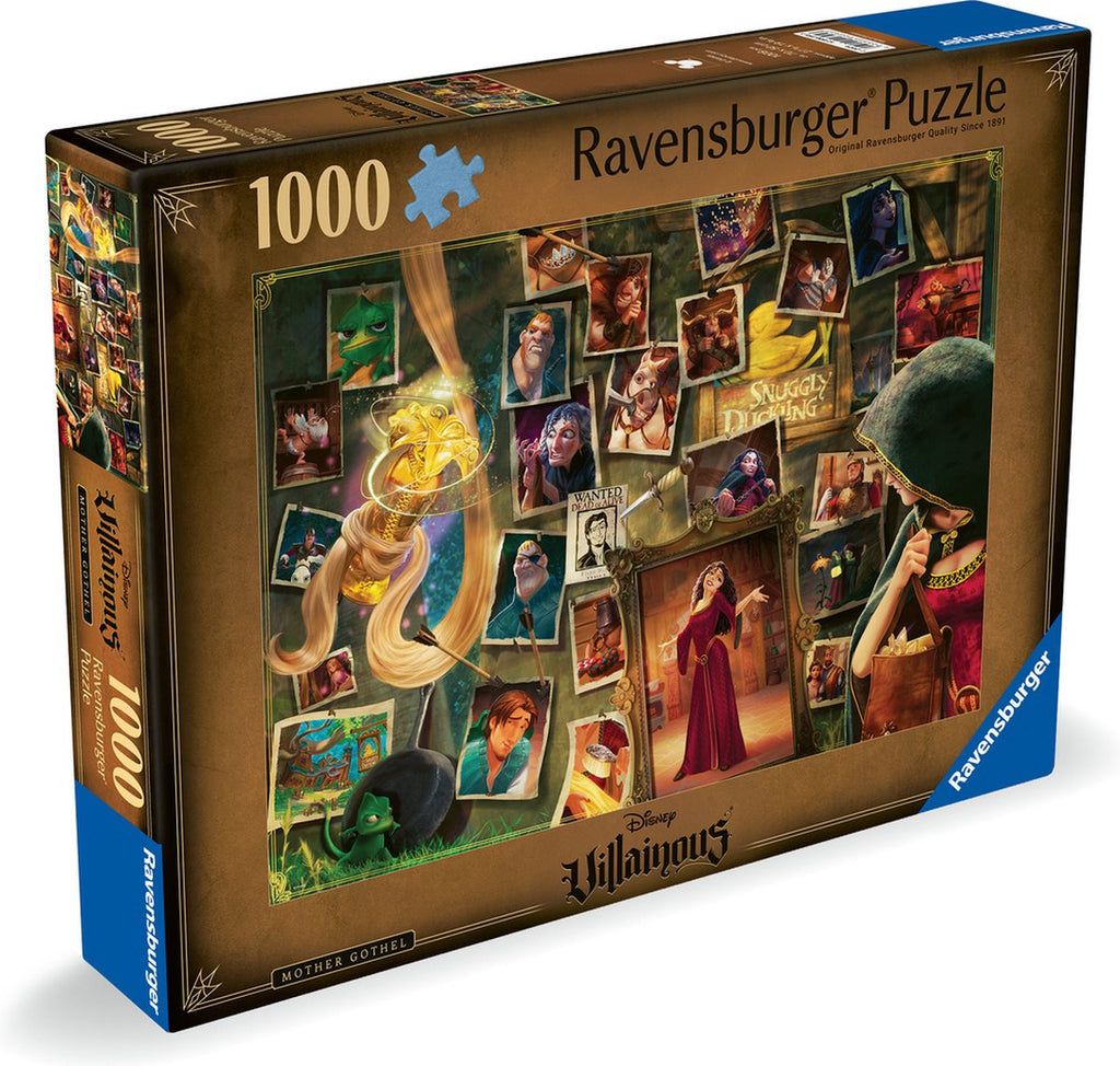 Ravensburger - puzzel disney villainous: mother gothel - legpuzzel - 1000 stukjes