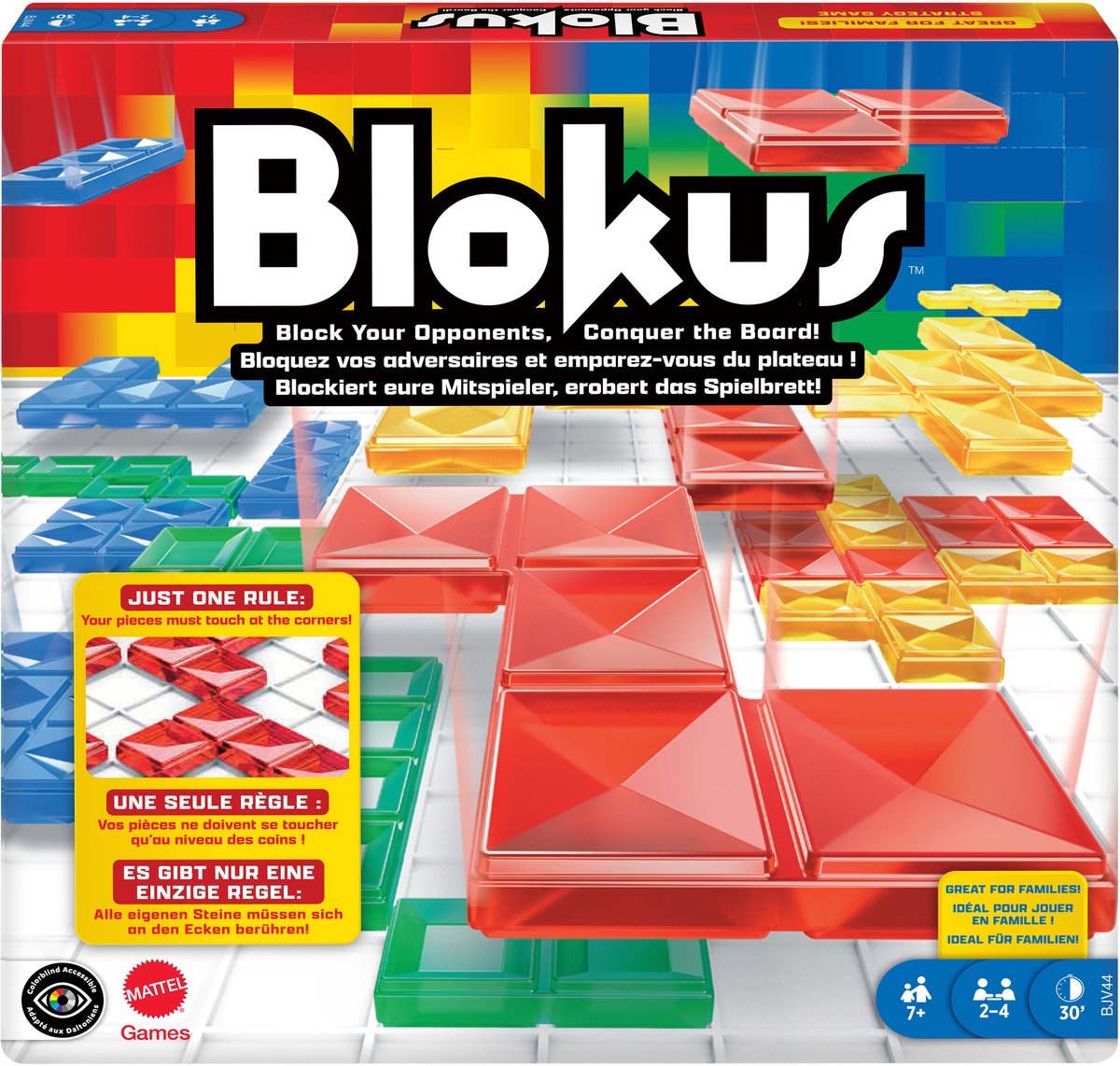 Mattel Games - Games blokus - familie bordspel