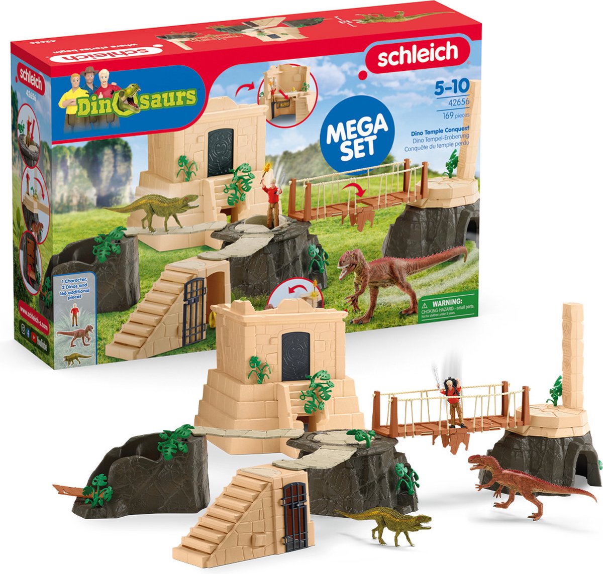 Schleich - dinosaurs tempelverovering 42656