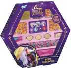 Totum - Totum Unicorn academy kralen set 1500-delig armbandjes maken - creatief speelgoed vanaf 3 jaar - bedel armbandjes met goudkleurige letter- en speciale kralen