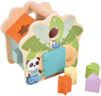 Small Foot - houten vormenstoof jungle friends fsc