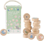BS Toys - – schaap vs. wolf – actief tikkerspel – houten vangspel – vanaf 3 jaar