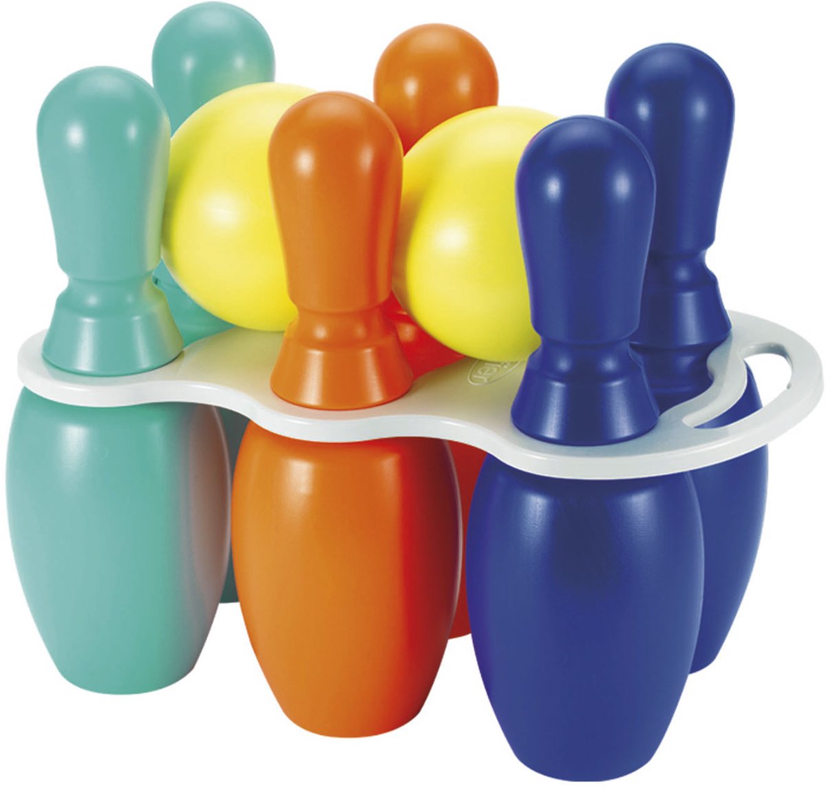Ecoffier écoiffier kegelset junior 30 cm 8-delig