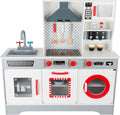 Small foot - houten speelkeuken met wasmachine, 12dlg.