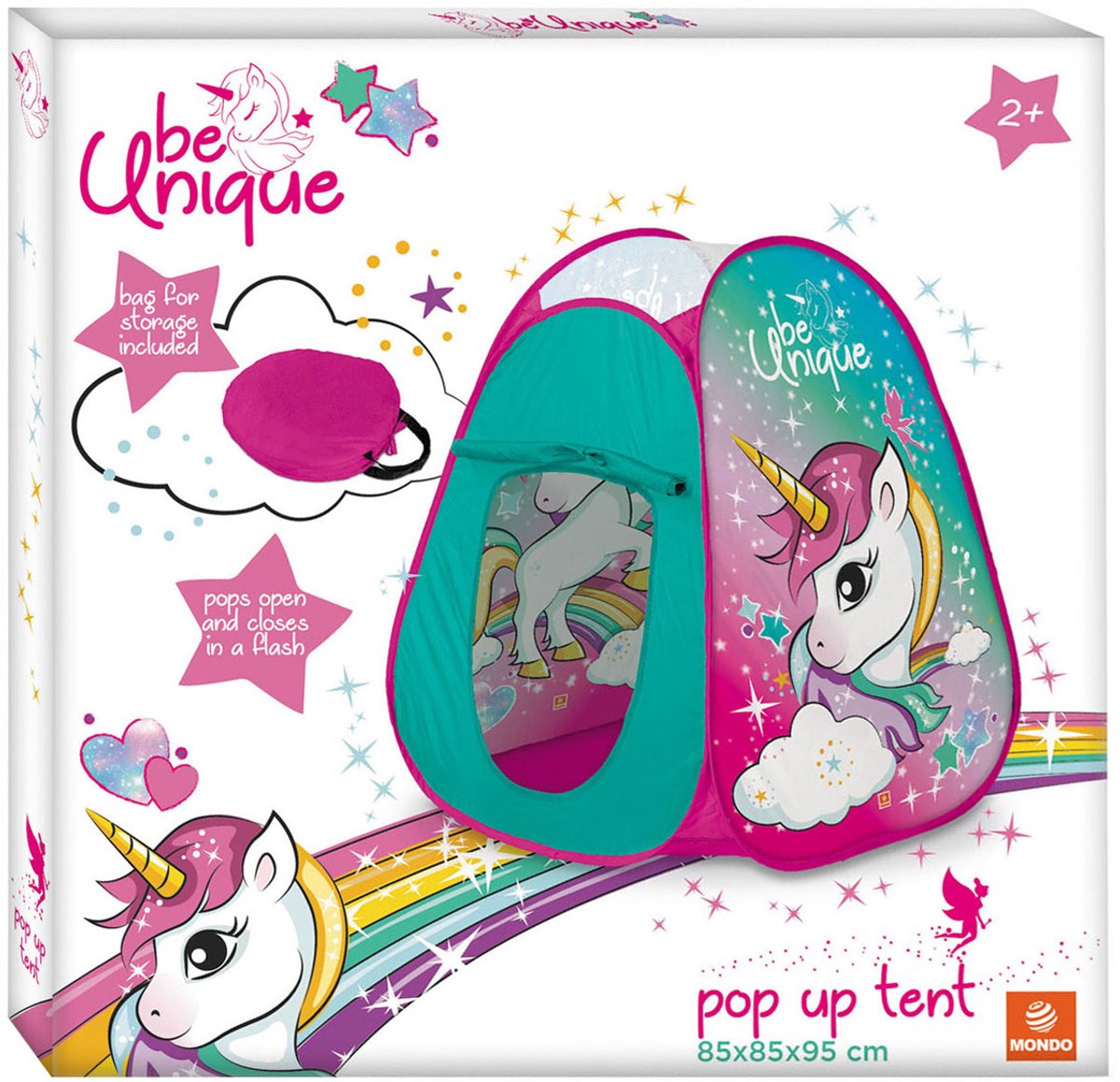 Mondo pop-up tent eenhoorn