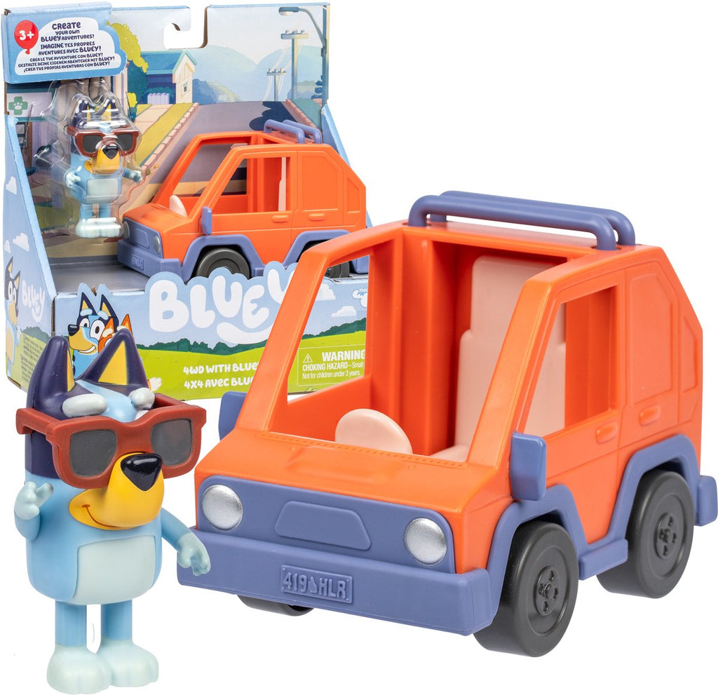Moose bluey basic vehicle 4wd bluey