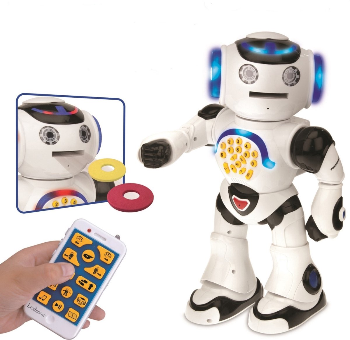 Lexibook - Lexibook Powerman rc interactieve robot nl