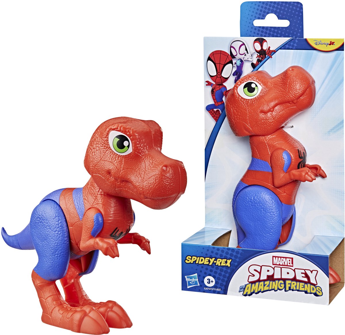 Marvel - Marvel Spidey and his amazing friends supersized spidey rex speelfiguur