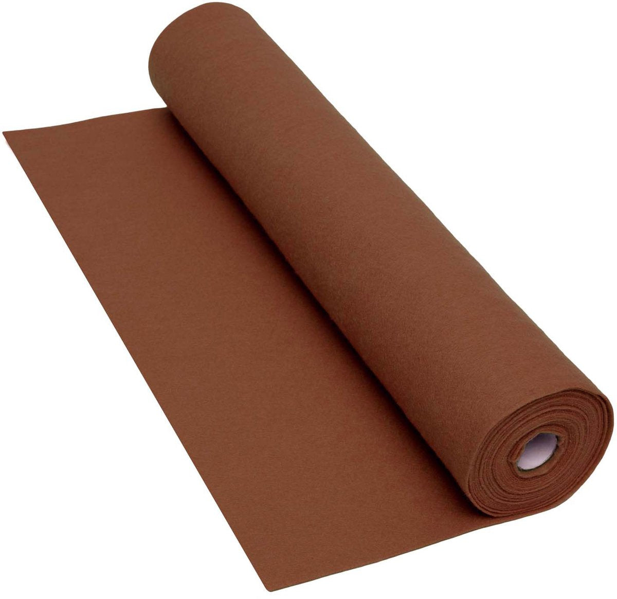 Colorations - viltrol bruin knutselmateriaal 160 gsm 5 meter x 45 cm.