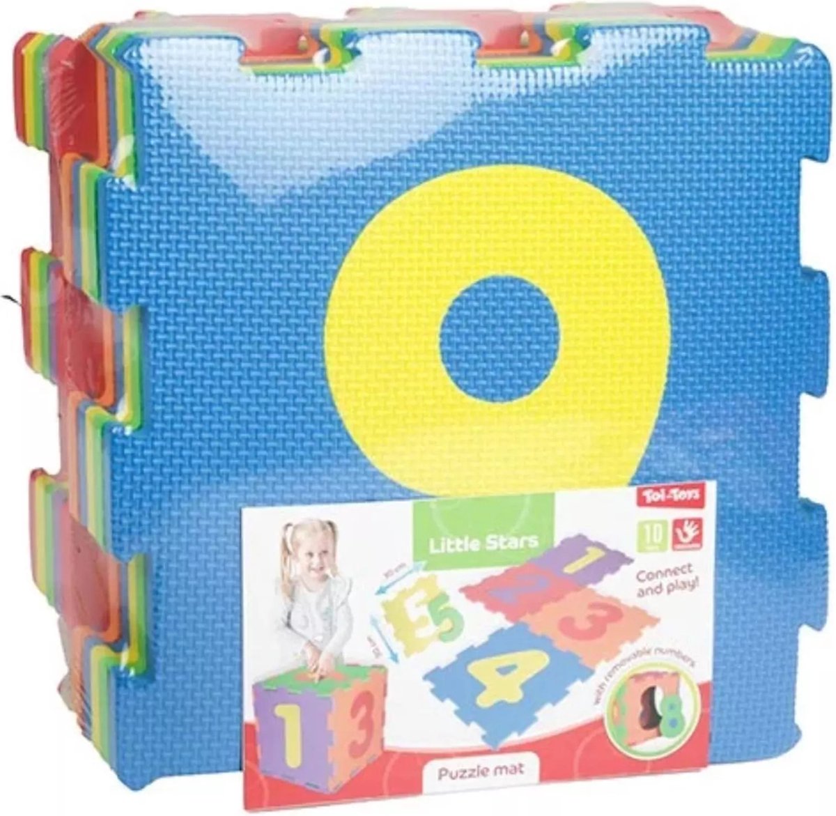 Toi-Toys - Toi-Toys Foam speelmat met cijfers 10 stuks