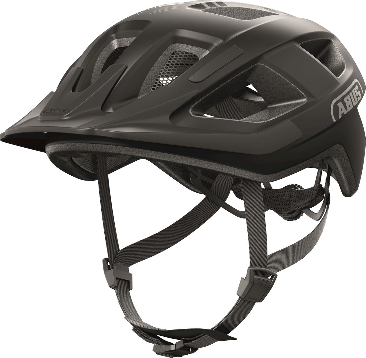 ABUS - ABUS Fietshelm aduro 3.0 race black l - 58-62 cm - zwart - geschikt voor gebruik op elektrische fietsen - stadsfietsen - 320 g