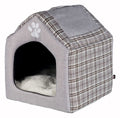 Trixie relax iglo hondenhuis silas grijs creme