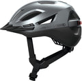 Abus fietshelm urban-i 4.0 ace graphite silver m - 54-58 cm - zilver - geschikt voor gebruik op elektrische fietsen - stadsfietsen - 280 g