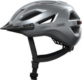 Abus fietshelm urban-i 4.0 graphite silver s - 51-55 cm - zilver - geschikt voor gebruik op elektrische fietsen - stadsfietsen - 250 g