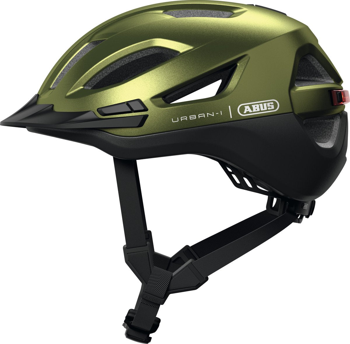 Abus fietshelm urban-i 4.0 ace pepper green s - 51-55 cm - groen - geschikt voor gebruik op elektrische fietsen - stadsfietsen - 260 g