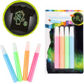 Toi-Toys - Toi-Toys Knijp textielstiften glow in the dark 4 stuks
