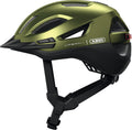 Abus fietshelm urban-i 4.0 ace pepper green m - 54-58 cm - groen - geschikt voor gebruik op elektrische fietsen - stadsfietsen - 280 g