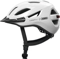 Abus fietshelm urban-i 4.0 shiny white s - 51-55 cm - wit - geschikt voor gebruik op elektrische fietsen - stadsfietsen - 250 g