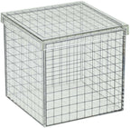 Albatros hengelsport transparante 3d rasterkubus - 10x10x10 cm