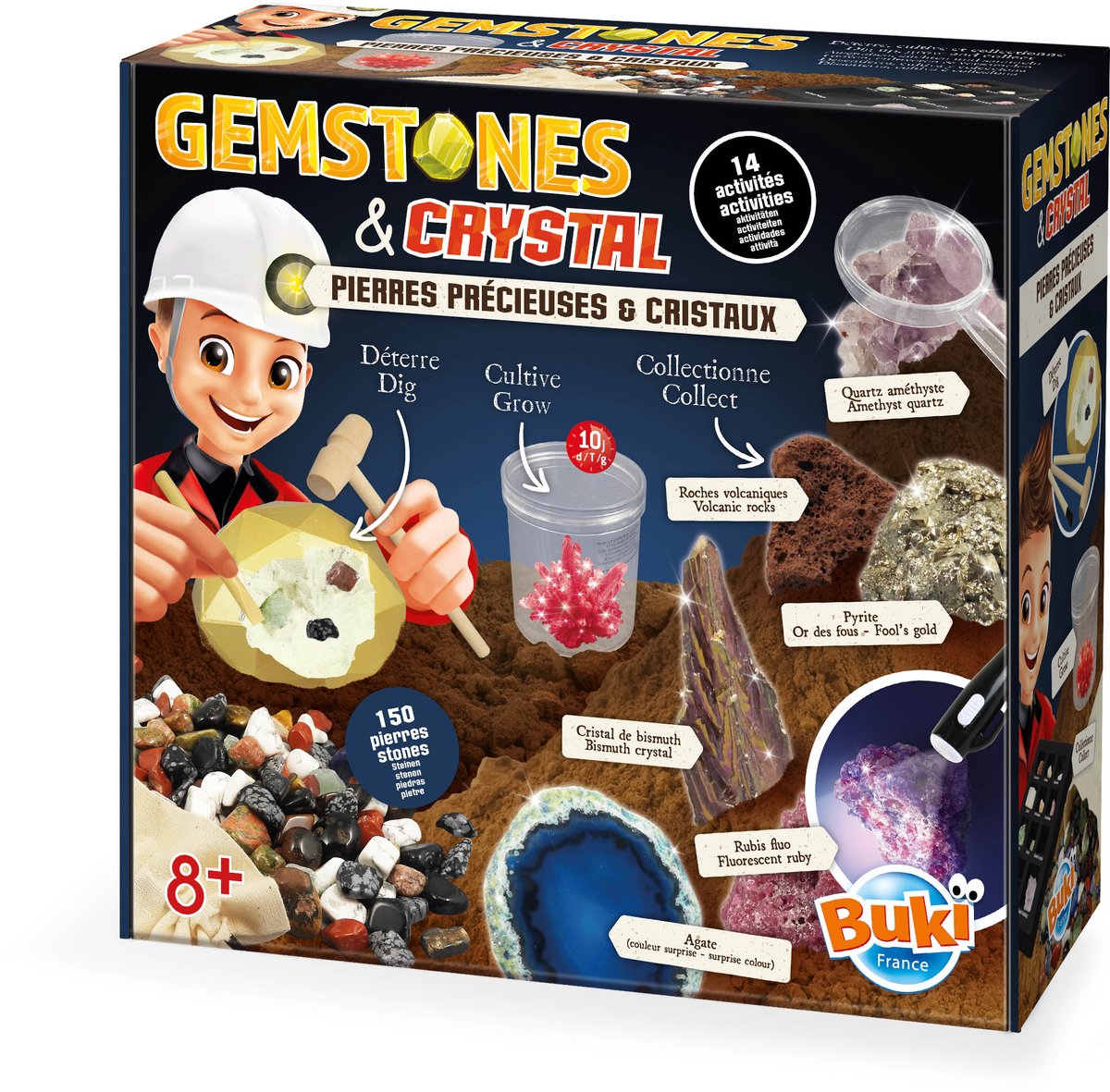 Buki France - Buki France Buki mega stenen en mineralen experimenteerset