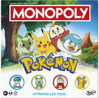 Monopoly - Monopoly édition pokémon jeu de plateau pour enfants et fans de pokémon jeux familiaux à partir de 8 ans