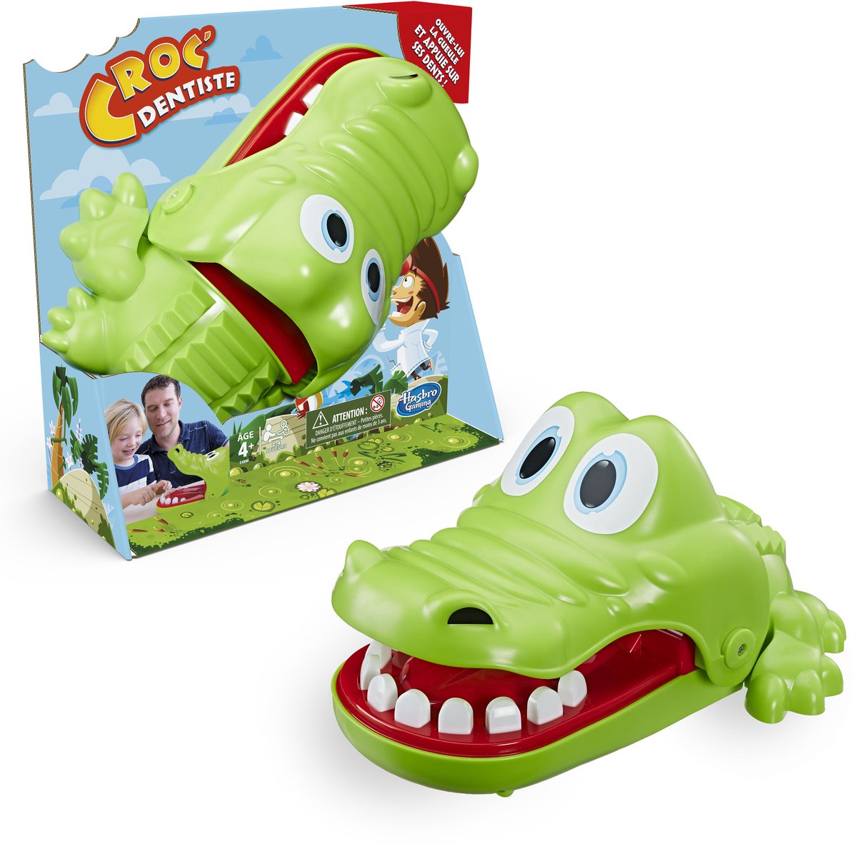 Hasbro Gaming - Hasbro Gaming Krokodil met kiespijn fr