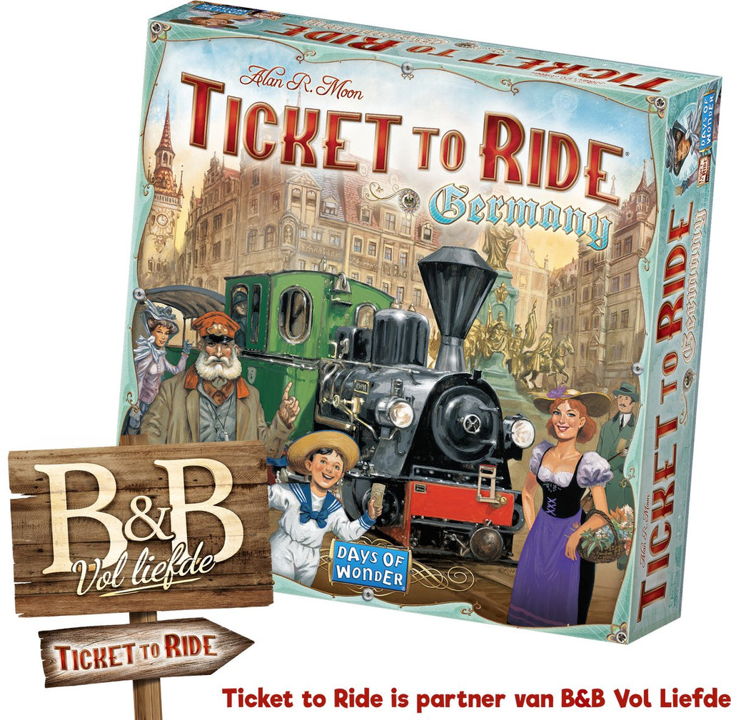 Days Of Wonder - Days Of Wonder Ticket to ride - germany bordspel