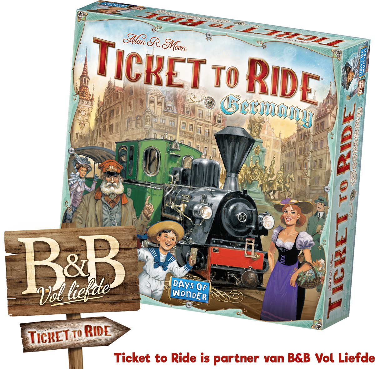 Days Of Wonder - Days Of Wonder Ticket to ride - germany bordspel