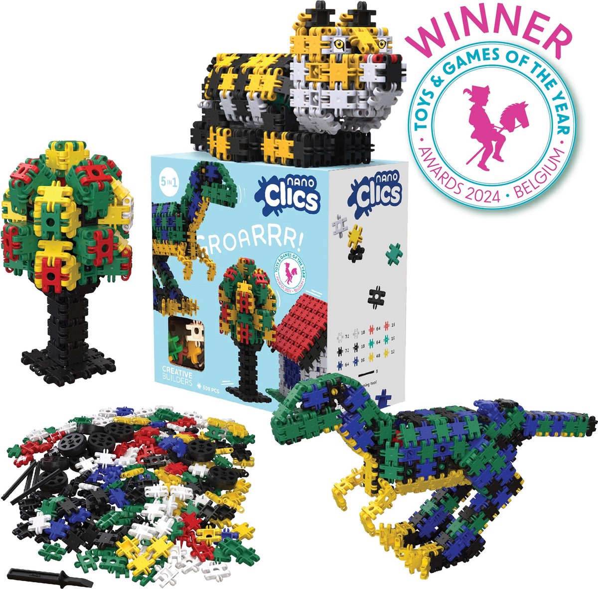 Clics nano - creative builders, 500dlg.