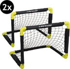 Dunlop voetbalgoal met grondpinnen, set van 2