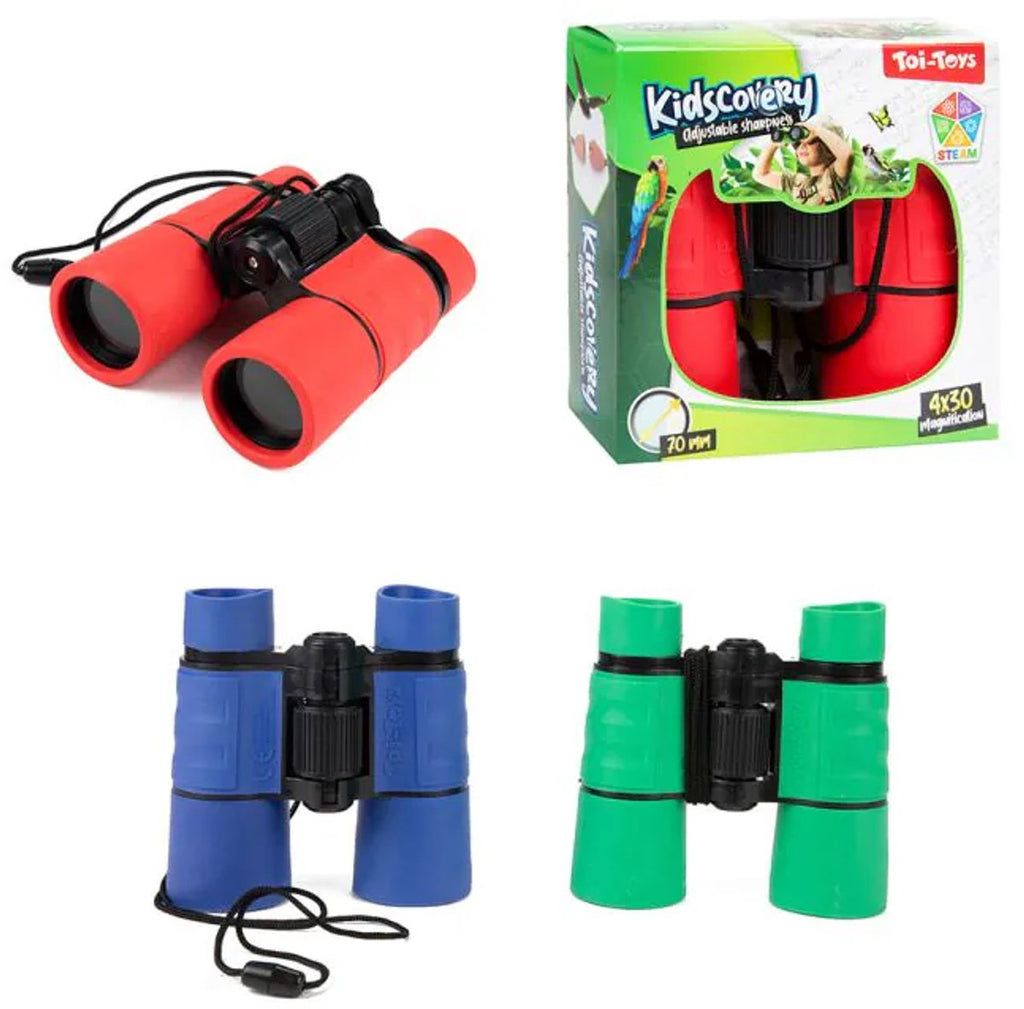 Kidscovery verrekijker kleur scherpte instelbaar
