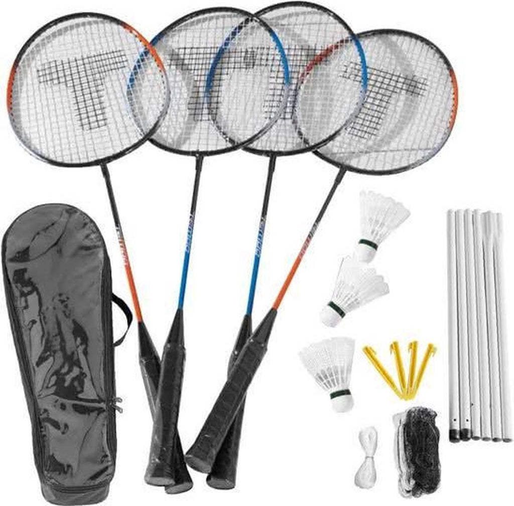 Vinz - Vinz badminton set & net - 4 personen